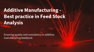 Best practice in Feed Stock Analysis Image